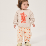 Softpaw Monster sweatshirt - Offwhite van Bobo Choses | Kids Conceptstore Le Fanfare