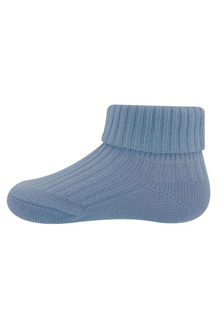 Sokken rib/omslag - fliegerblau van Ewers | Kids Conceptstore Le Fanfare