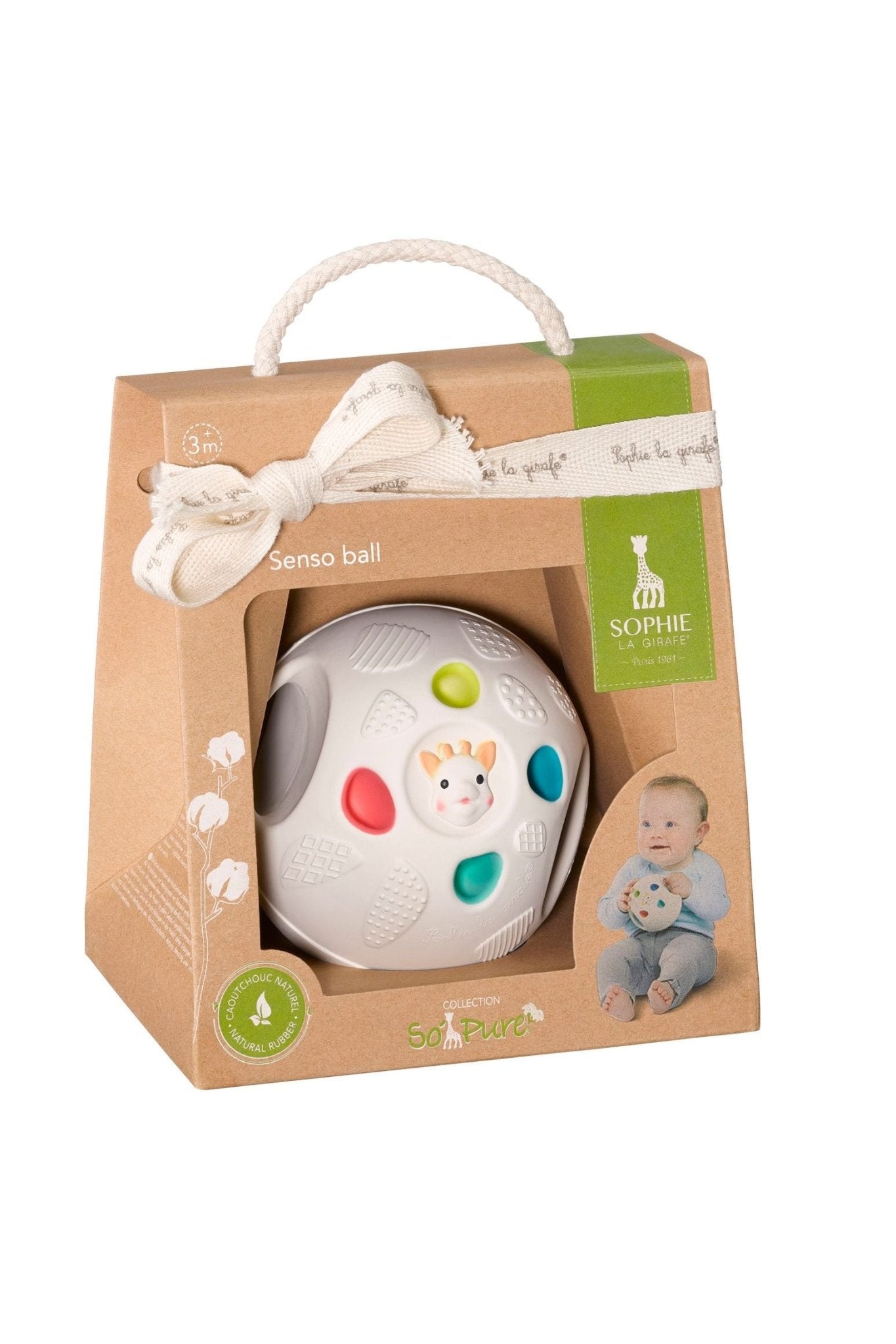 Sophie de giraf So'Pure Senso'Ball van Sophie de giraf | Kids Conceptstore Le Fanfare