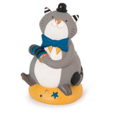 Spaarpot Poes Grijs van Moulin Roty | Kids Conceptstore Le Fanfare