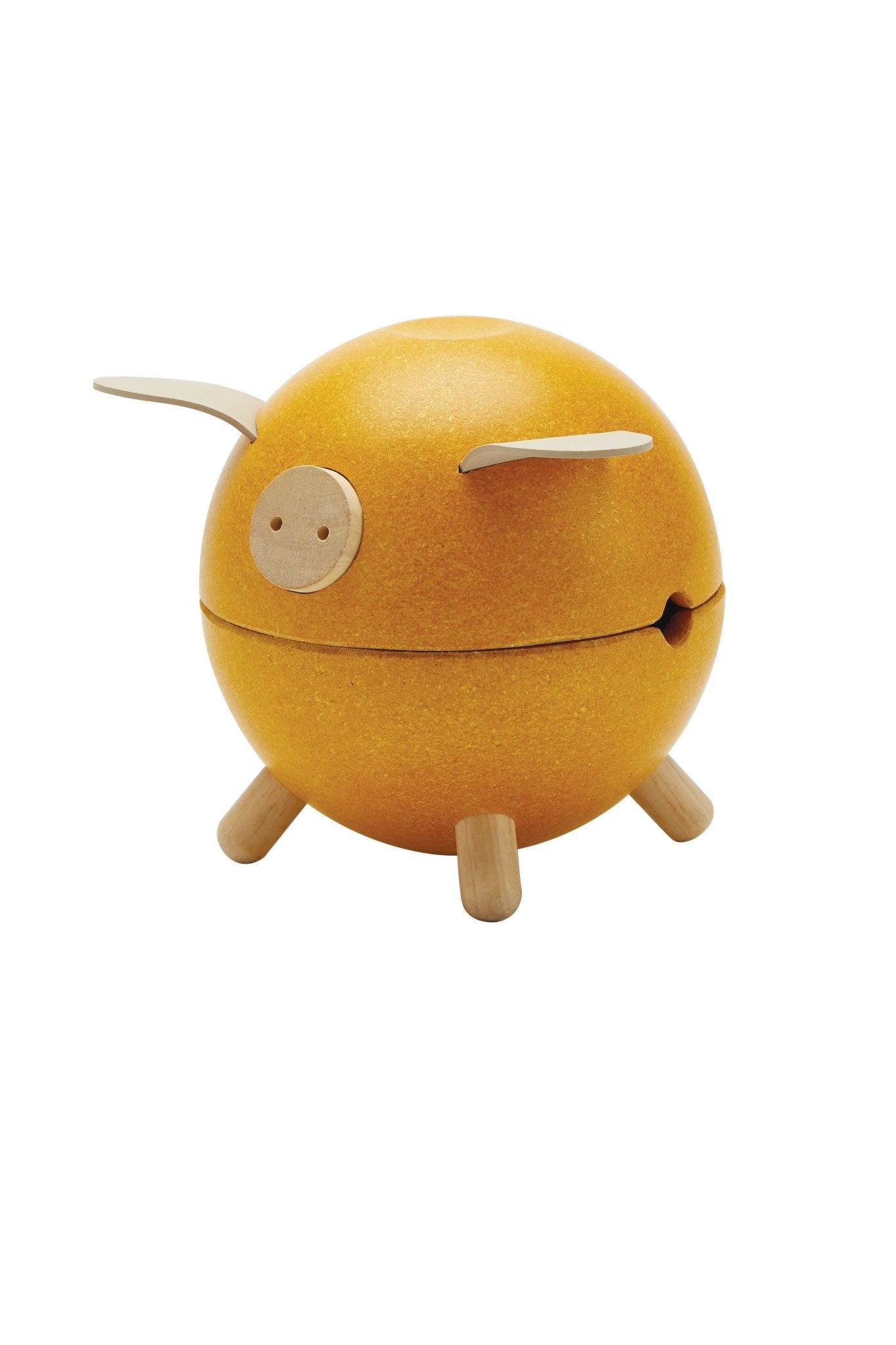 Spaarvarken - Geel van Plan Toys | Kids Conceptstore Le Fanfare