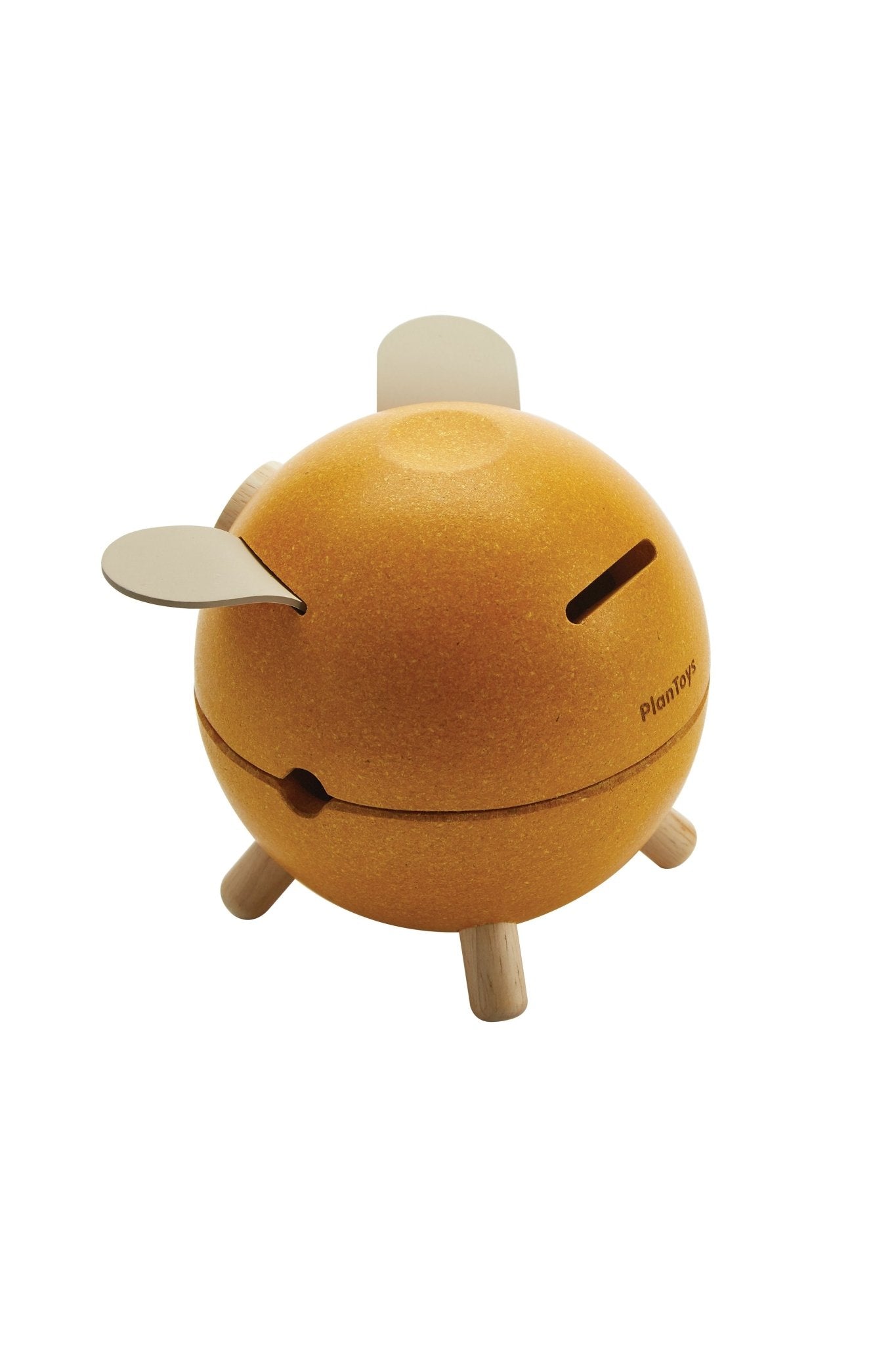 Spaarvarken - Geel van Plan Toys | Kids Conceptstore Le Fanfare