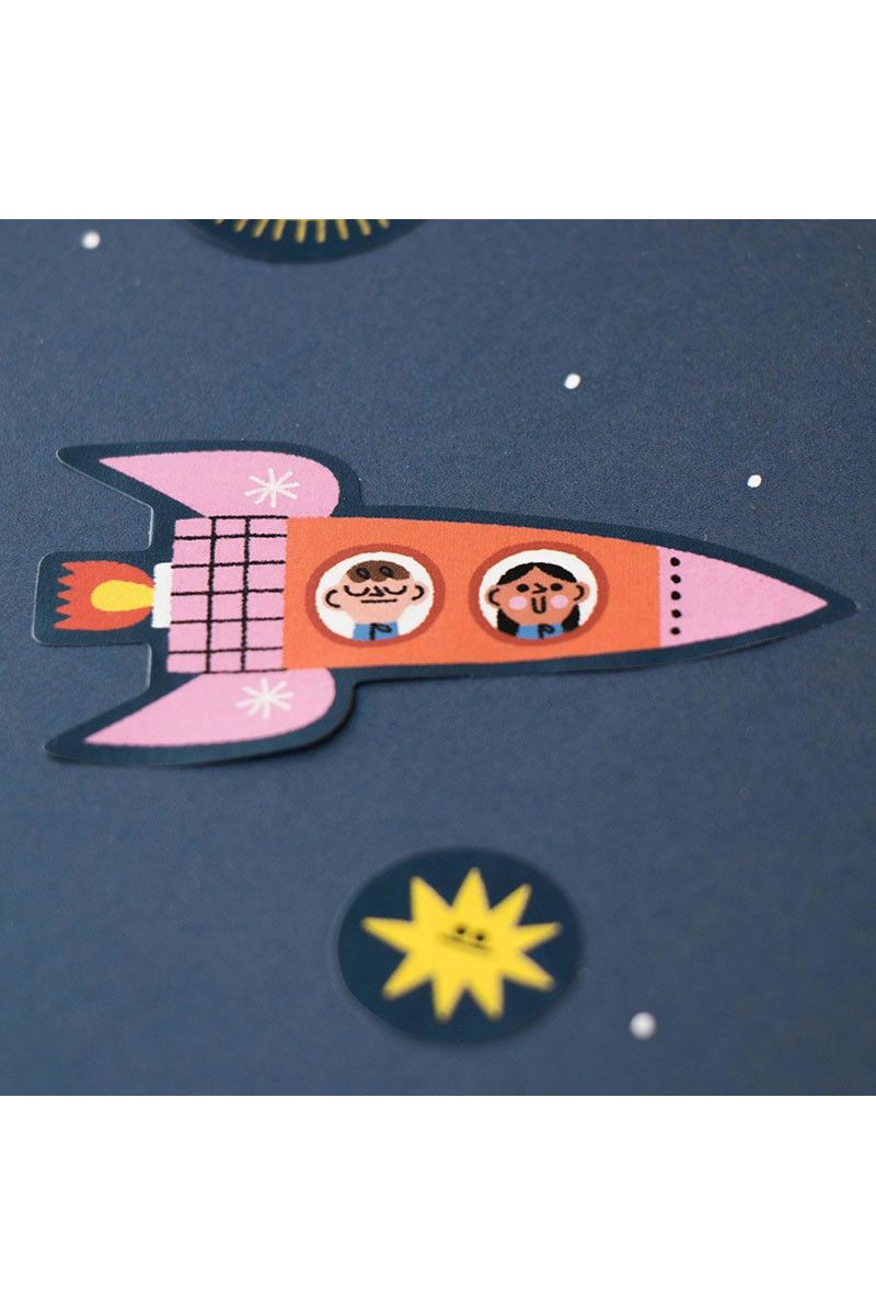 Space Stickers van Londji | Kids Conceptstore Le Fanfare