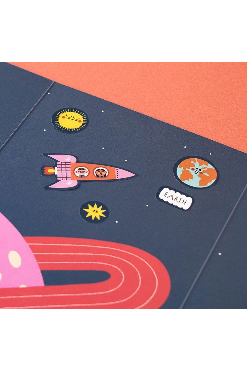 Space Stickers van Londji | Kids Conceptstore Le Fanfare