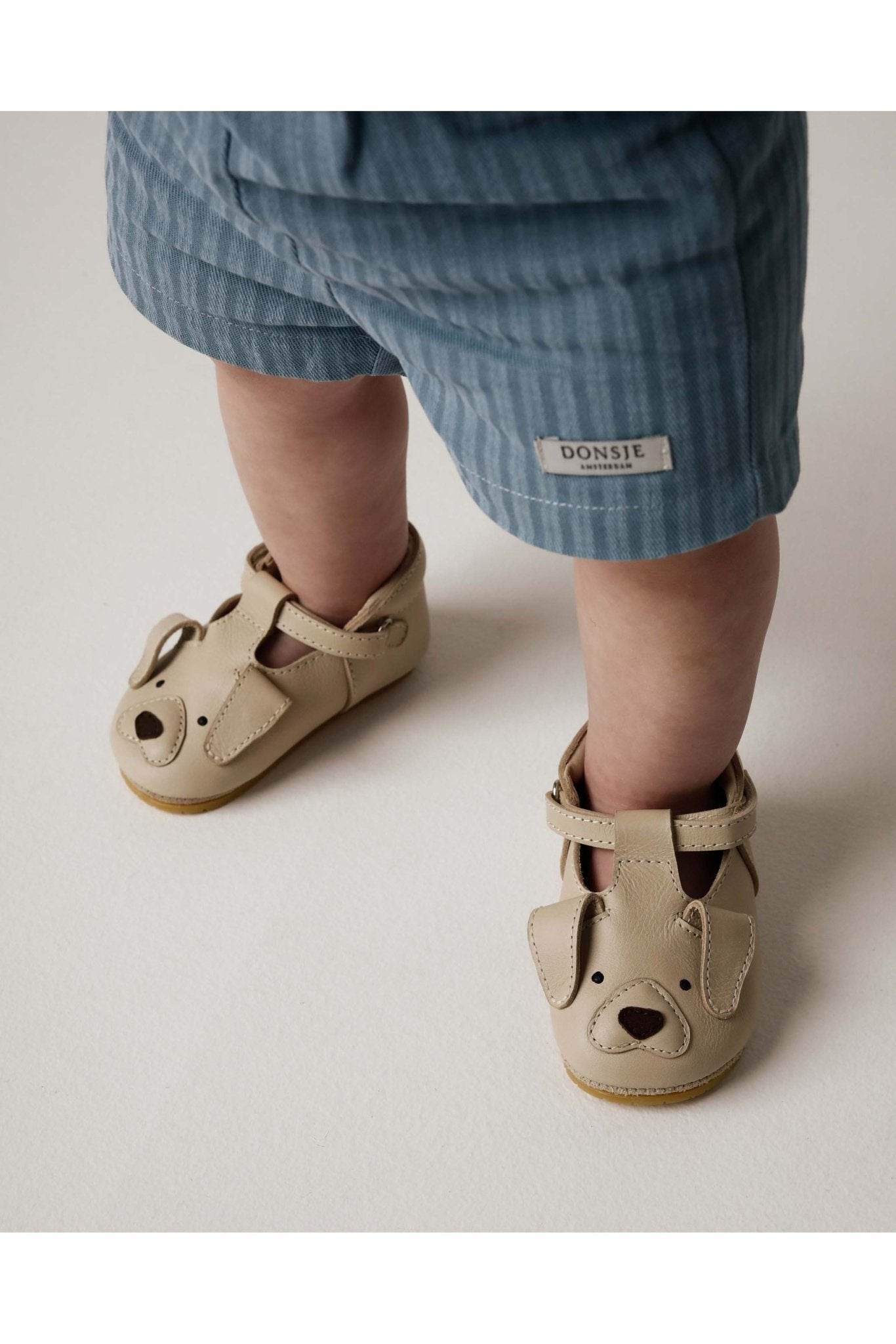 Spark Special Shoes - Golden Retriever - Ivory Classic Leather van Donsje Amsterdam | Kids Conceptstore Le Fanfare