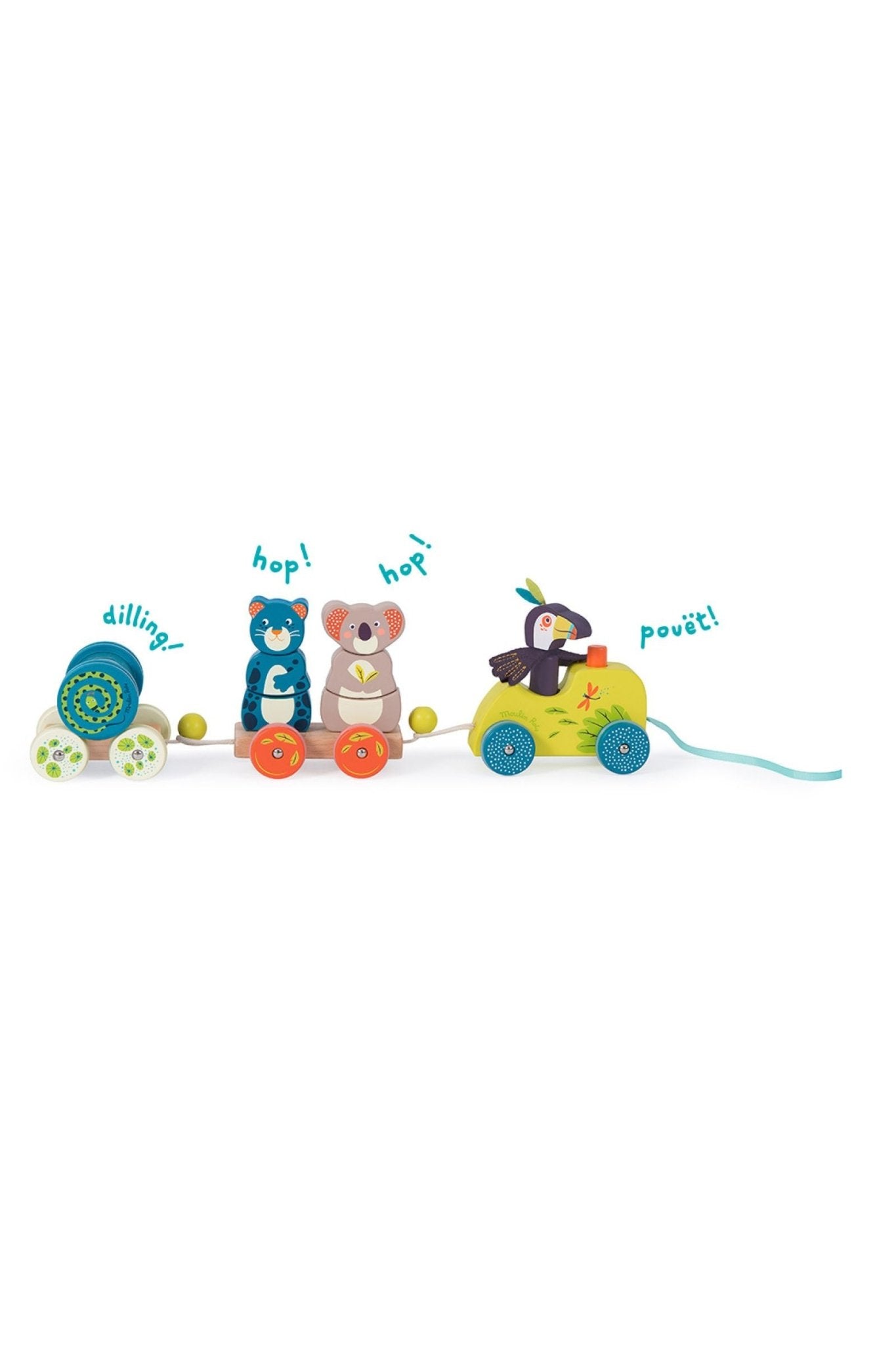 Speelgoed op wielen - Dans la jungle van Moulin Roty | Kids Conceptstore Le Fanfare