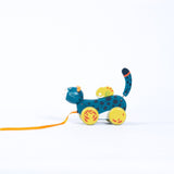 Speelgoed op wielen panter - Dans la jungle van Moulin Roty | Kids Conceptstore Le Fanfare
