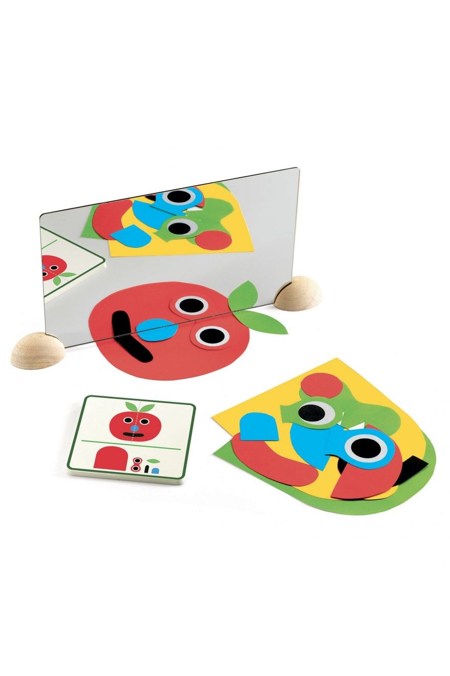 Spiegelspel Ze Mirror Faces van Djeco | Kids Conceptstore Le Fanfare