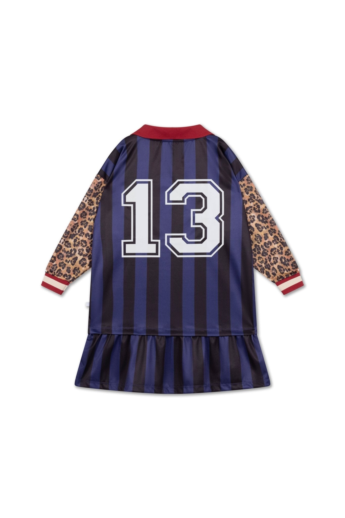 Sports jersey dress - Eclipse night color block van Repose AMS | Kids Conceptstore Le Fanfare