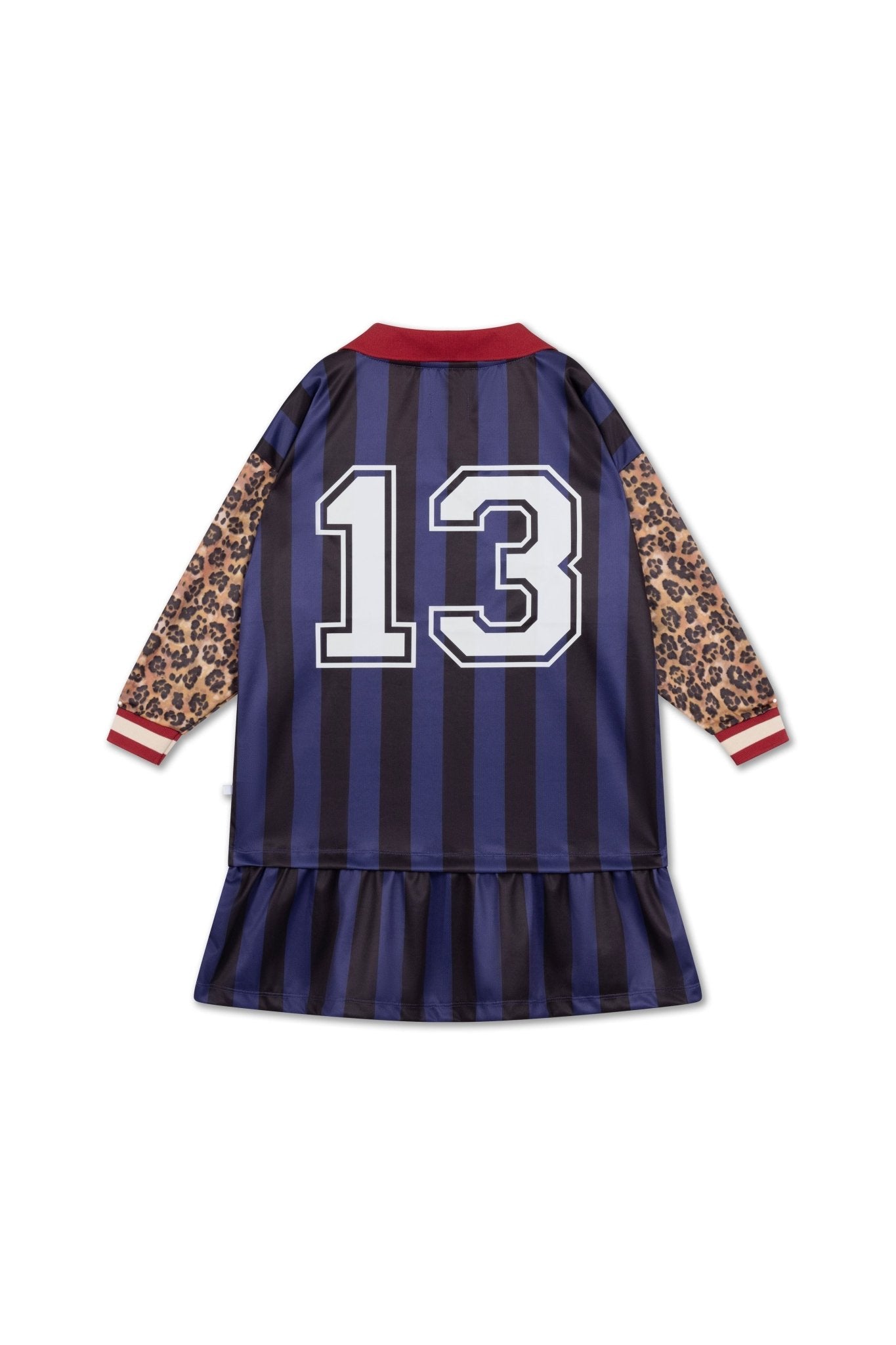 Sports jersey dress - Eclipse night color block van Repose AMS | Kids Conceptstore Le Fanfare