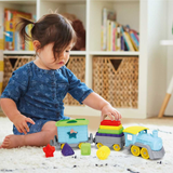 Stack & Sort Train Set van Green Toys | Kids Conceptstore Le Fanfare
