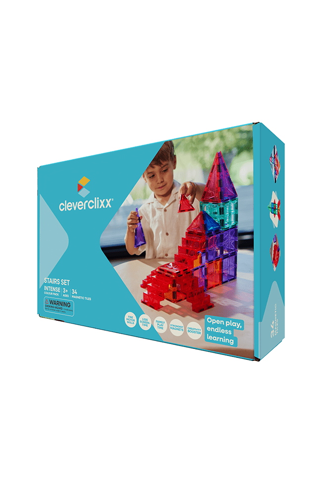 Stairs Set Intense | 34 stuks van Cleverclixx | Kids Conceptstore Le Fanfare