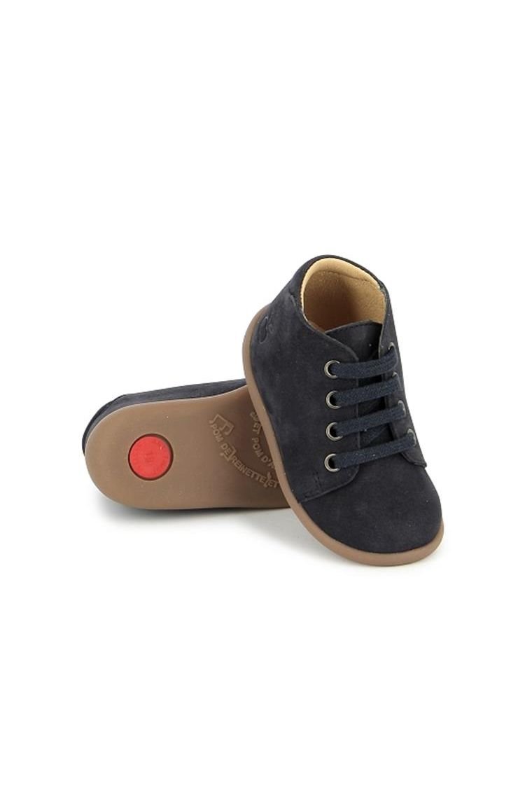Stand-up Bottine Nubuck - Marine van POM D'API | Kids Conceptstore Le Fanfare