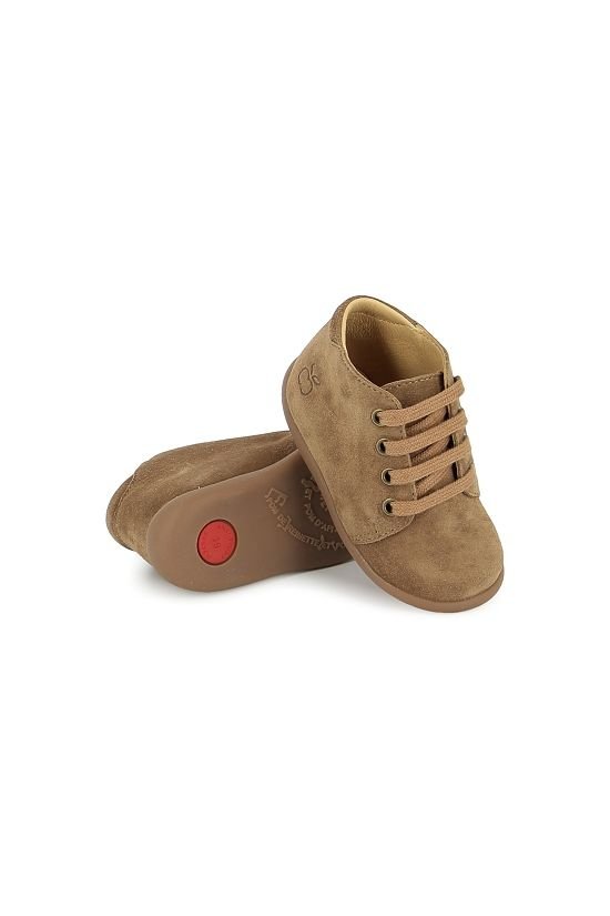 Stand-up bottine - Velours - Tabac van POM D'API | Kids Conceptstore Le Fanfare