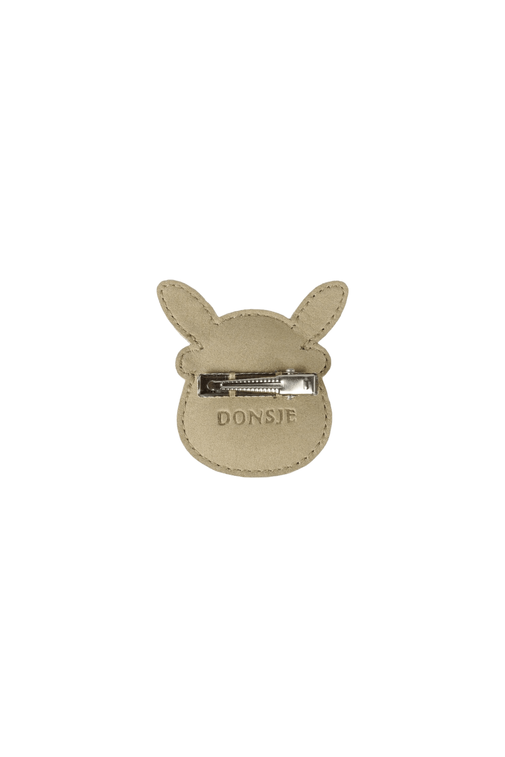 Stanzen Clip | Sporty Bunny - Taupe Nubuck van Donsje Amsterdam | Kids Conceptstore Le Fanfare