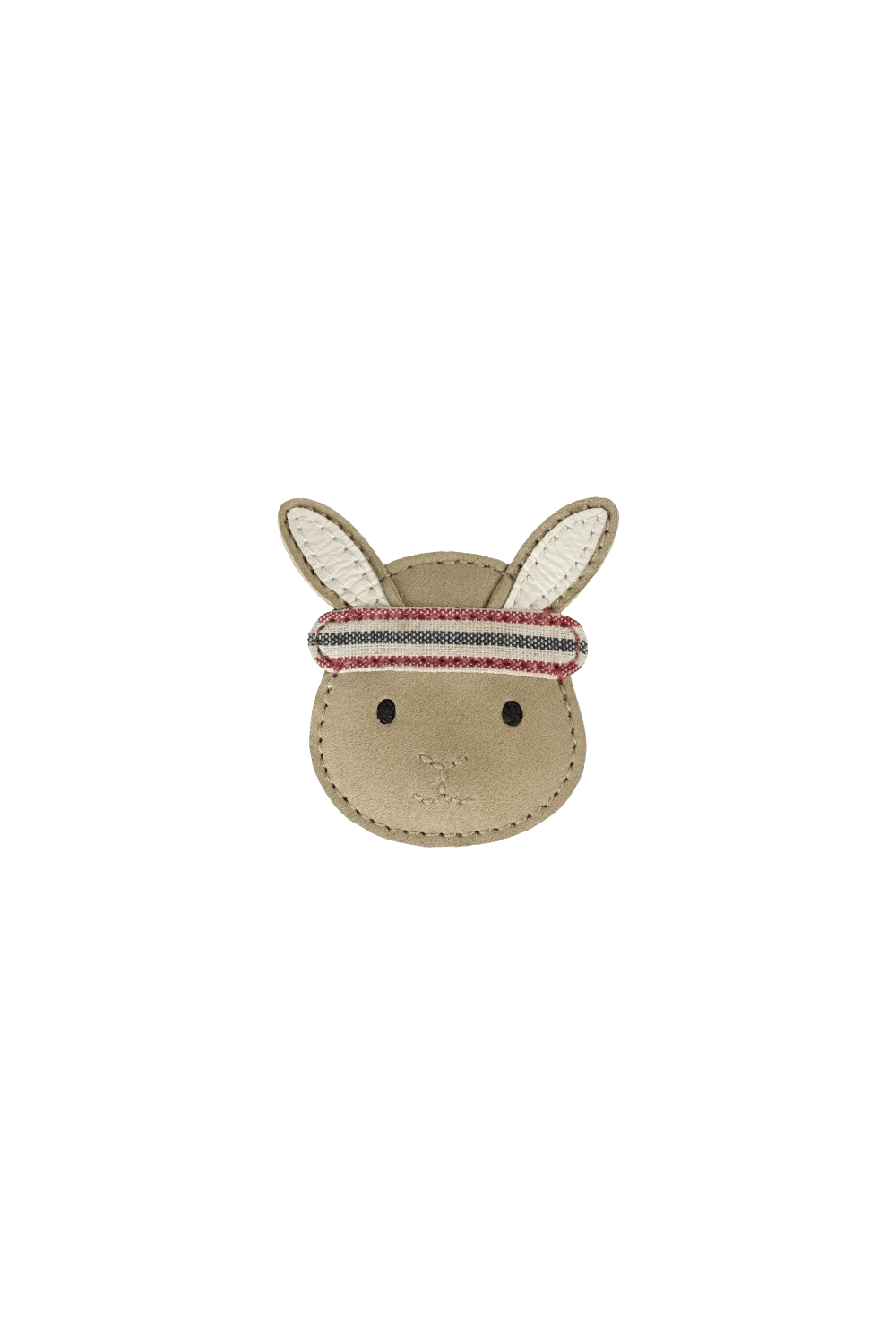 Stanzen Clip | Sporty Bunny - Taupe Nubuck van Donsje Amsterdam | Kids Conceptstore Le Fanfare