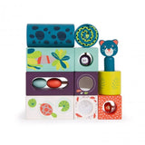 Stapelbare activiteitenblokkenspel van Moulin Roty | Kids Conceptstore Le Fanfare