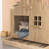 Stapelbed met trapgevel Bowie van Saartje Prum | Kids Conceptstore Le Fanfare