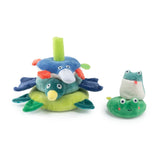 Stapeldieren van stof - La mare aux grenouilles van Moulin Roty | Kids Conceptstore Le Fanfare