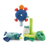 Stapeldieren van stof - La mare aux grenouilles van Moulin Roty | Kids Conceptstore Le Fanfare