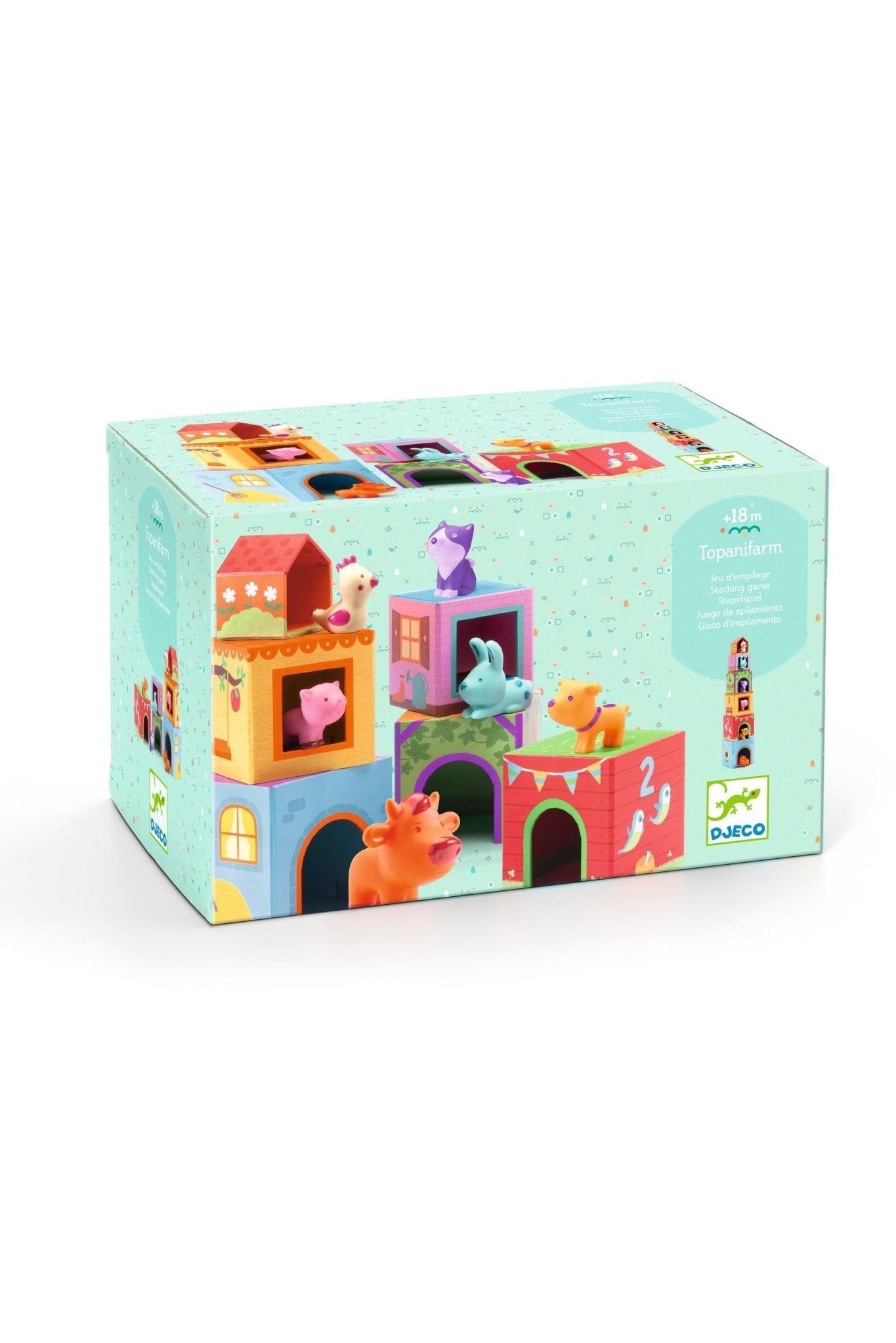 Stapelspel topanifarm van Djeco | Kids Conceptstore Le Fanfare