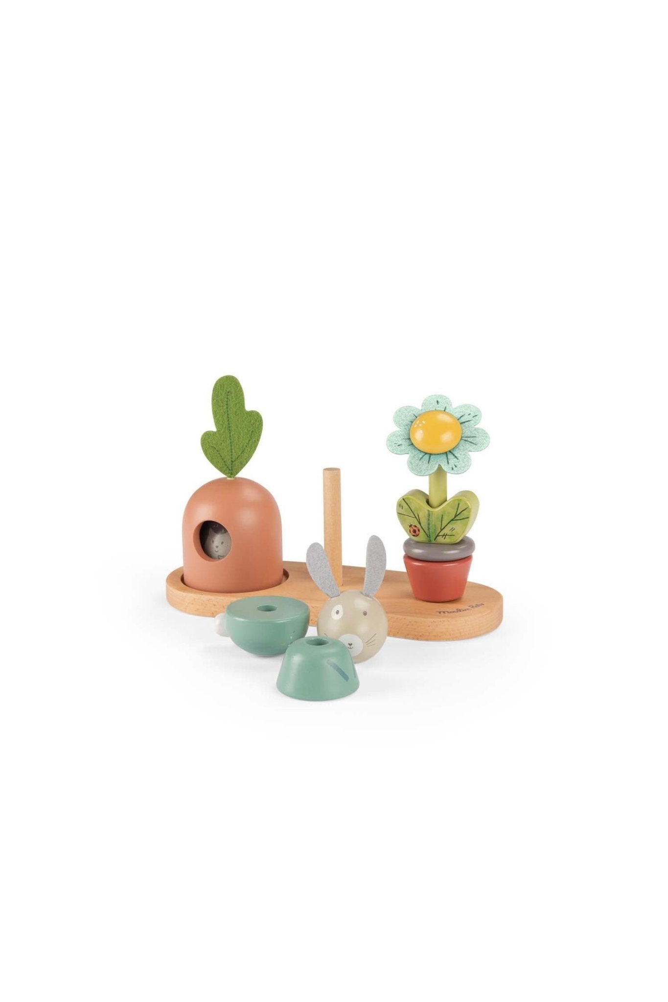 Stapelspel - Trois Petits Lapins van Moulin Roty | Kids Conceptstore Le Fanfare