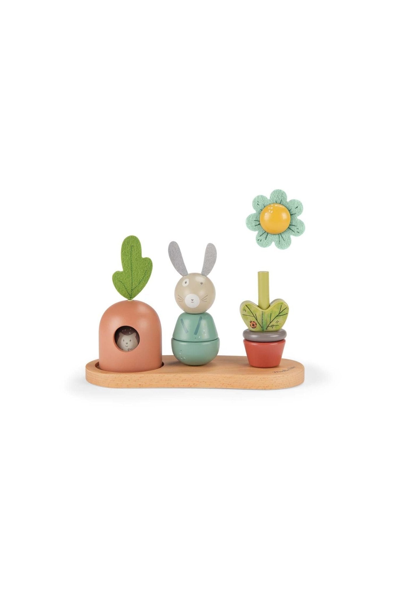 Stapelspel - Trois Petits Lapins van Moulin Roty | Kids Conceptstore Le Fanfare