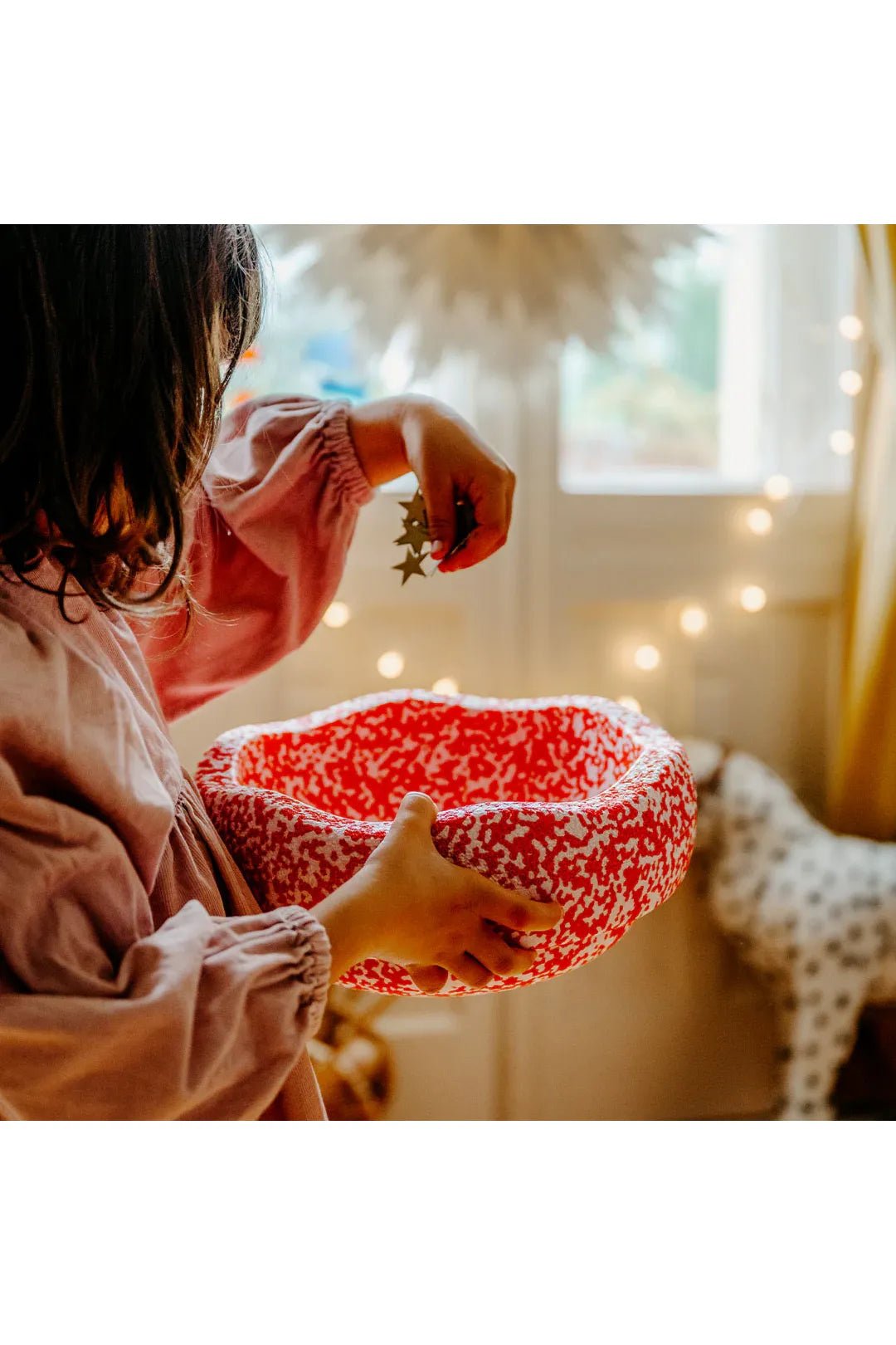 Stapelstein Original - Red & Blush van Stapelstein | Kids Conceptstore Le Fanfare