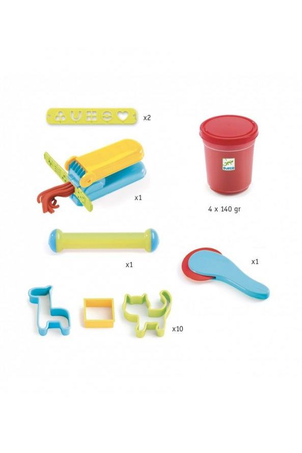 Starterkit Boetseerklei Classic van Djeco | Kids Conceptstore Le Fanfare