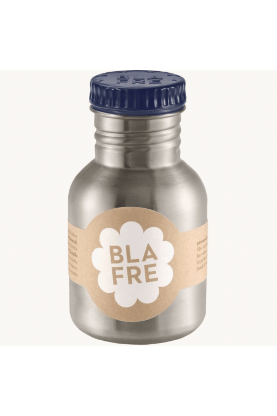 Steel bottle 300ml navy van Blafre | Kids Conceptstore Le Fanfare