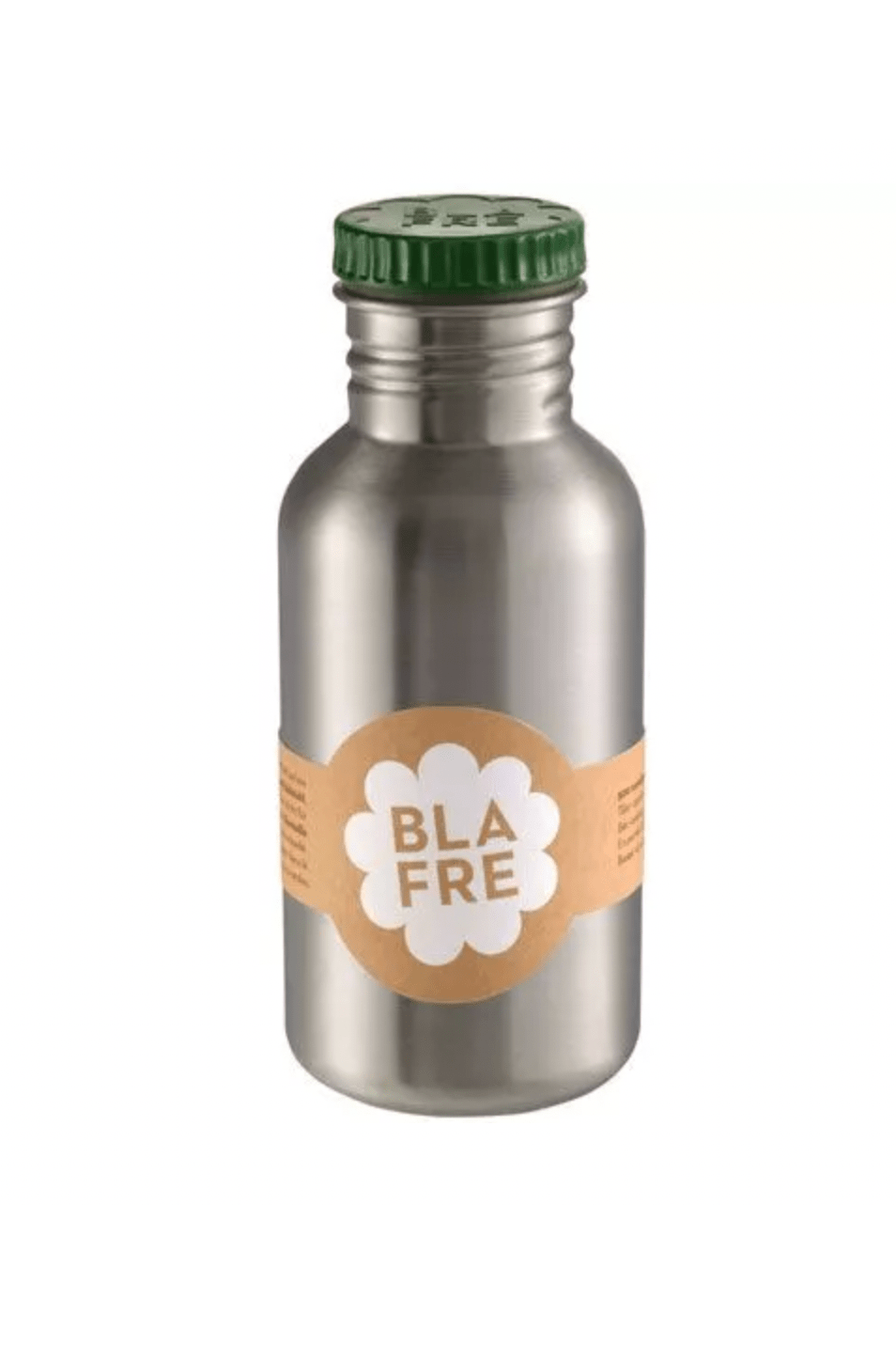 Steel bottle 500ml dark green van Blafre | Kids Conceptstore Le Fanfare
