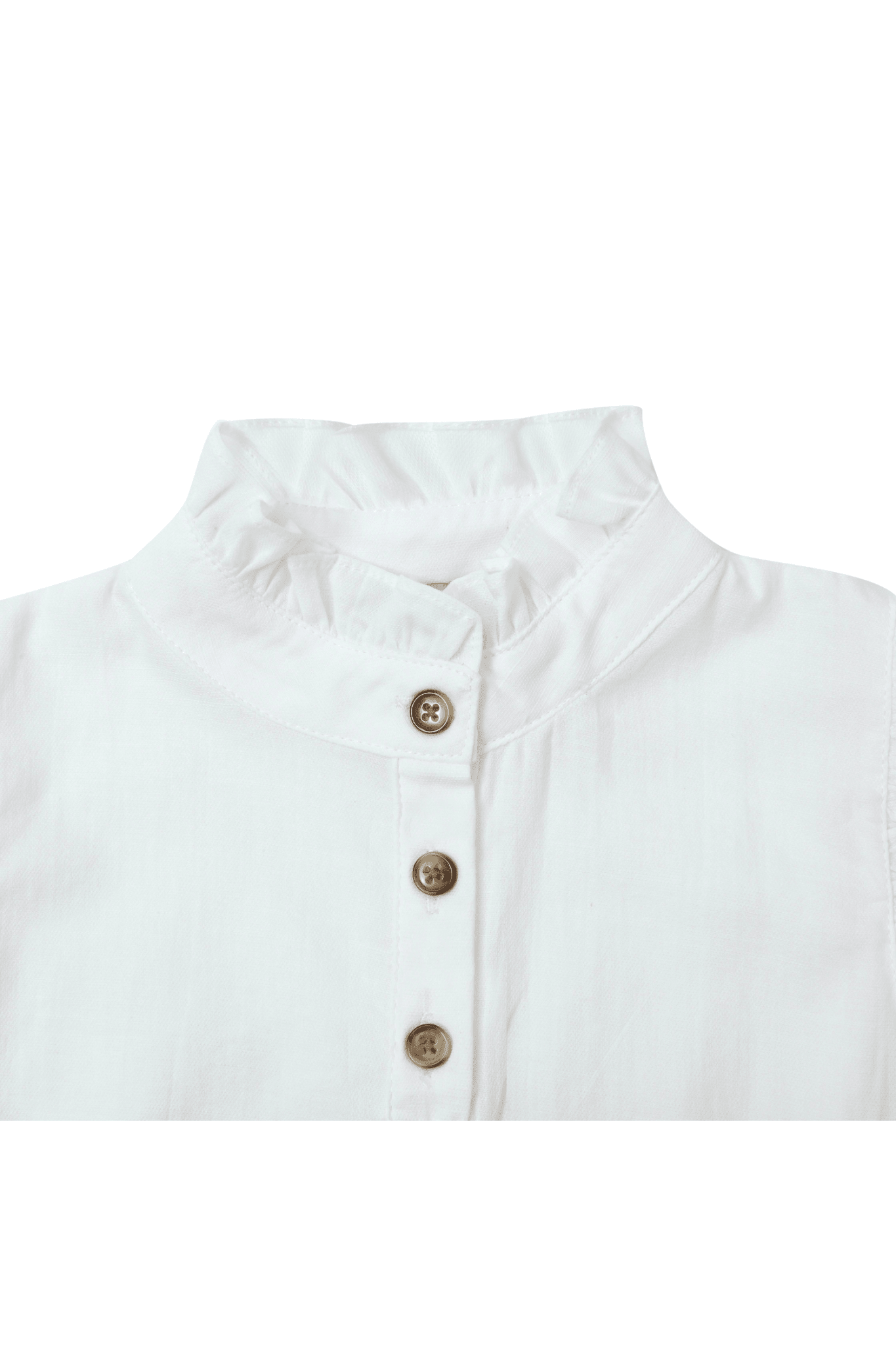 Steffie Blouse - Off White van Donsje Amsterdam | Kids Conceptstore Le Fanfare