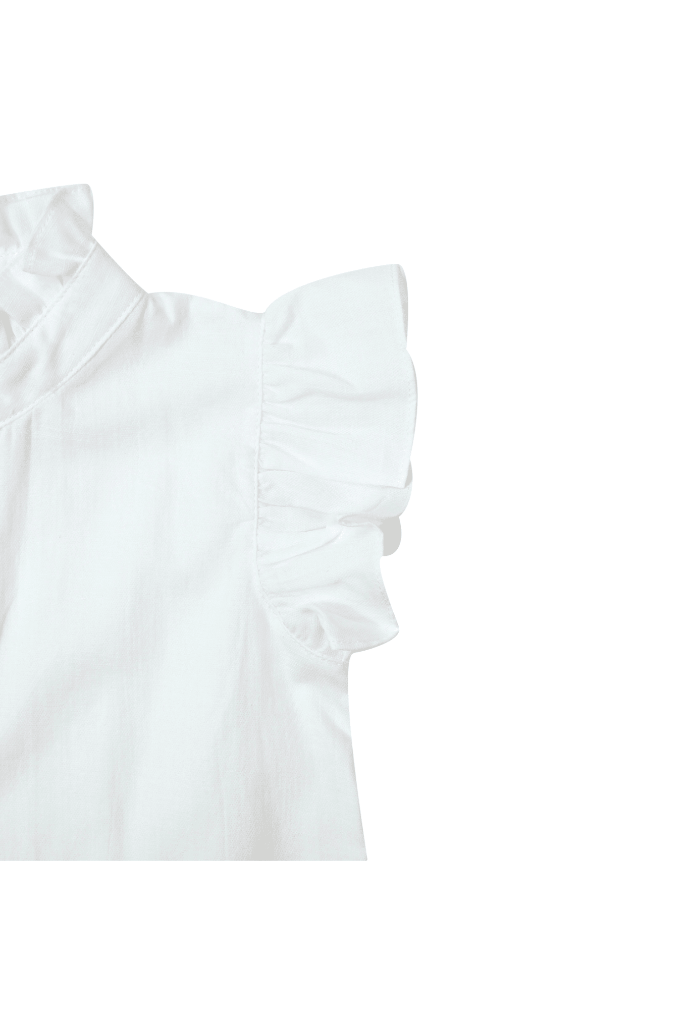 Steffie Blouse - Off White van Donsje Amsterdam | Kids Conceptstore Le Fanfare