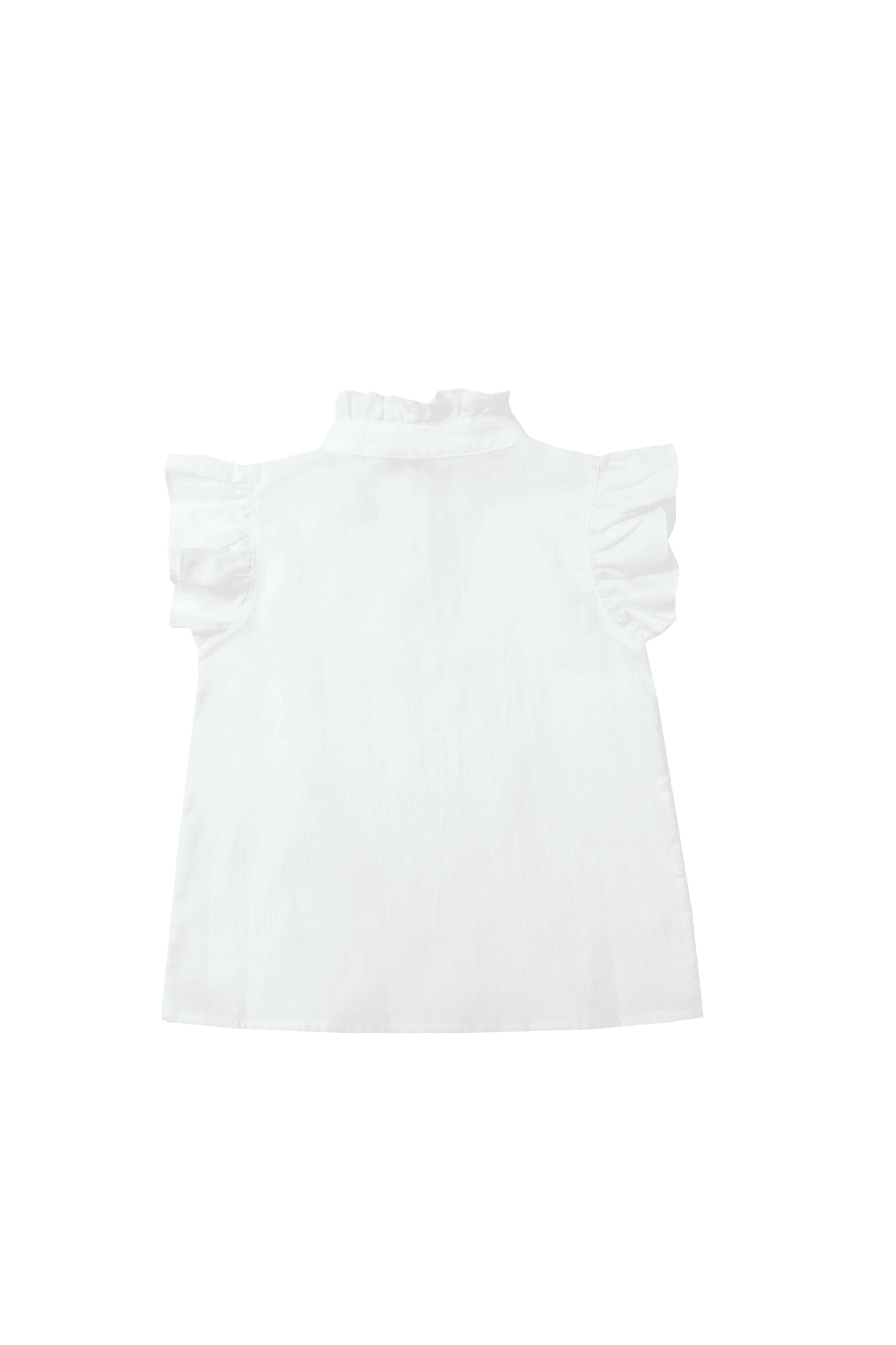Steffie Blouse - Off White van Donsje Amsterdam | Kids Conceptstore Le Fanfare