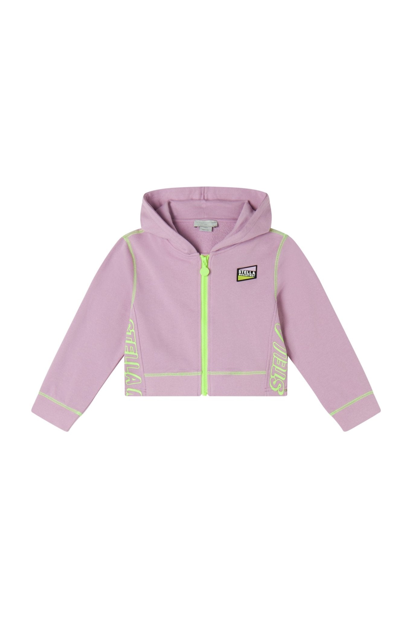 Stella McCartney Sport Cardigan Purple van Stella McCartney | Kids Conceptstore Le Fanfare