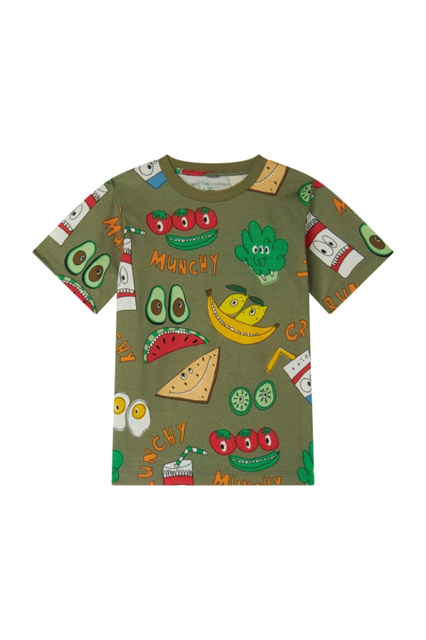 Stella McCartney T-Shirt Green/Multicolor van Stella McCartney | Kids Conceptstore Le Fanfare