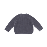 Stella Sweater - Steel Blue van Donsje Amsterdam | Kids Conceptstore Le Fanfare