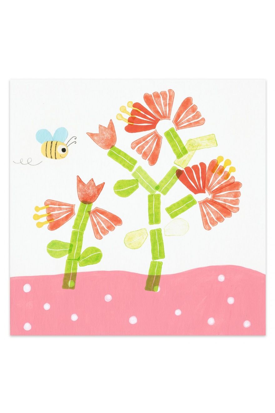 Stempels - With Flowers van Djeco | Kids Conceptstore Le Fanfare