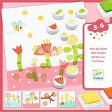 Stempels - With Flowers van Djeco | Kids Conceptstore Le Fanfare