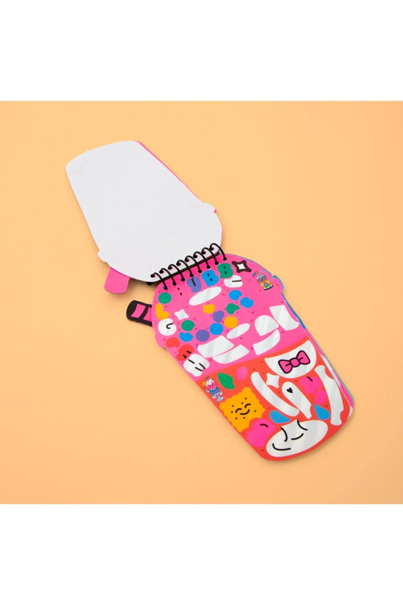 STICKER BY NUMBER NOTEBOOK - BUBBLE van OMY | Kids Conceptstore Le Fanfare
