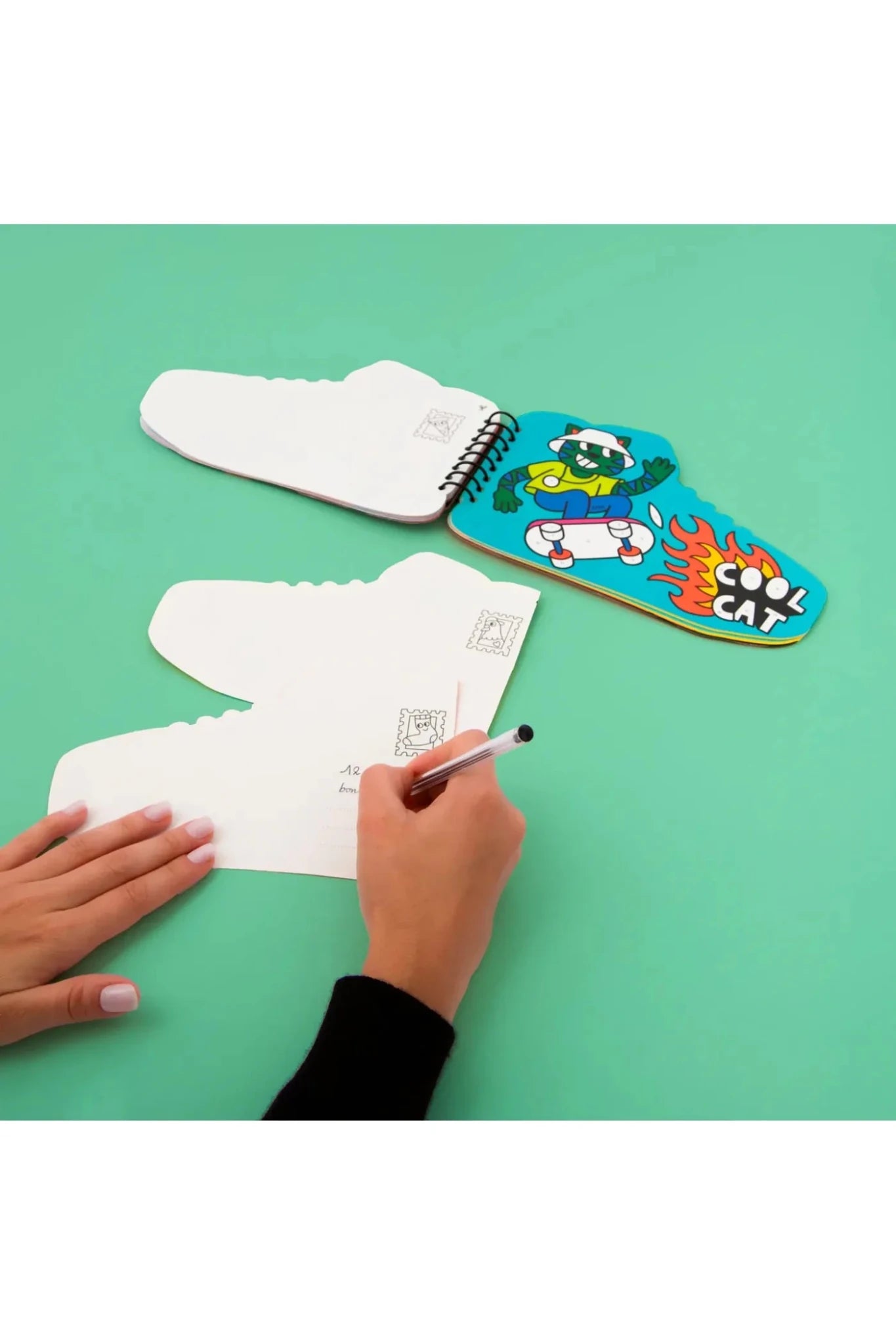 STICKER BY NUMBER NOTEBOOK - STREET van OMY | Kids Conceptstore Le Fanfare