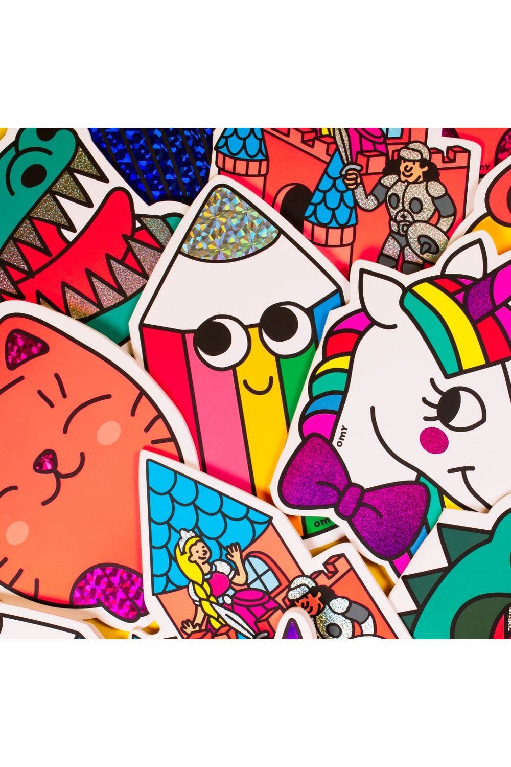 STICKER SHAPE NOTEBOOKS - MAGIC van OMY | Kids Conceptstore Le Fanfare
