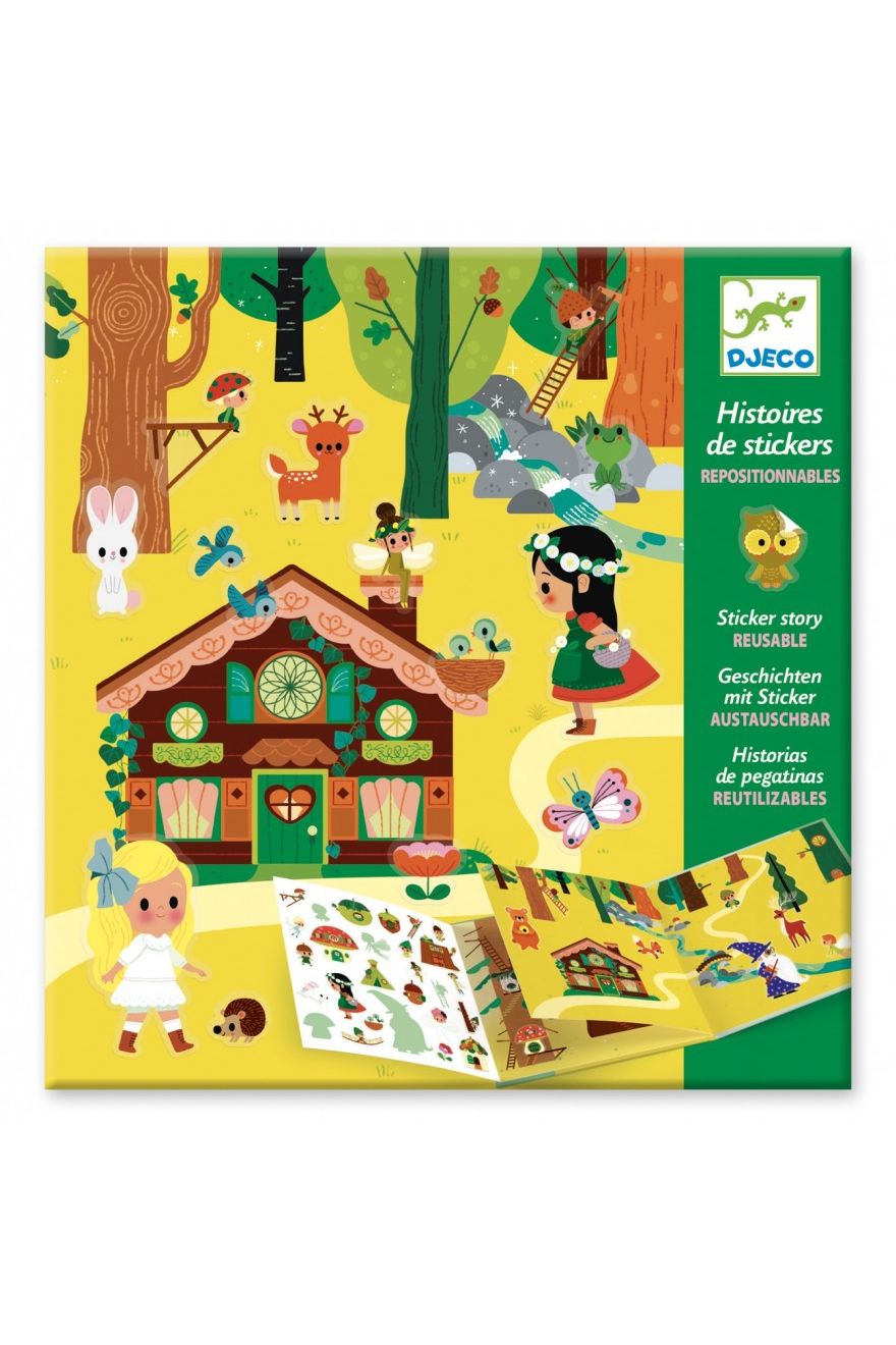 Stickerboek Het Toverbos van Djeco | Kids Conceptstore Le Fanfare
