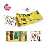 Stickerboek Het Toverbos van Djeco | Kids Conceptstore Le Fanfare