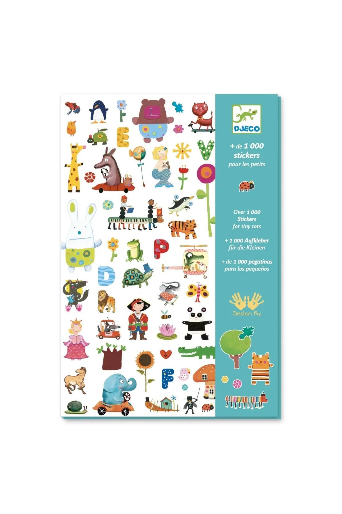 Stickers - 1000 stickers for little ones van Djeco | Kids Conceptstore Le Fanfare