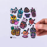 STICKERS - BIG - BUBBLE TEA van OMY | Kids Conceptstore Le Fanfare