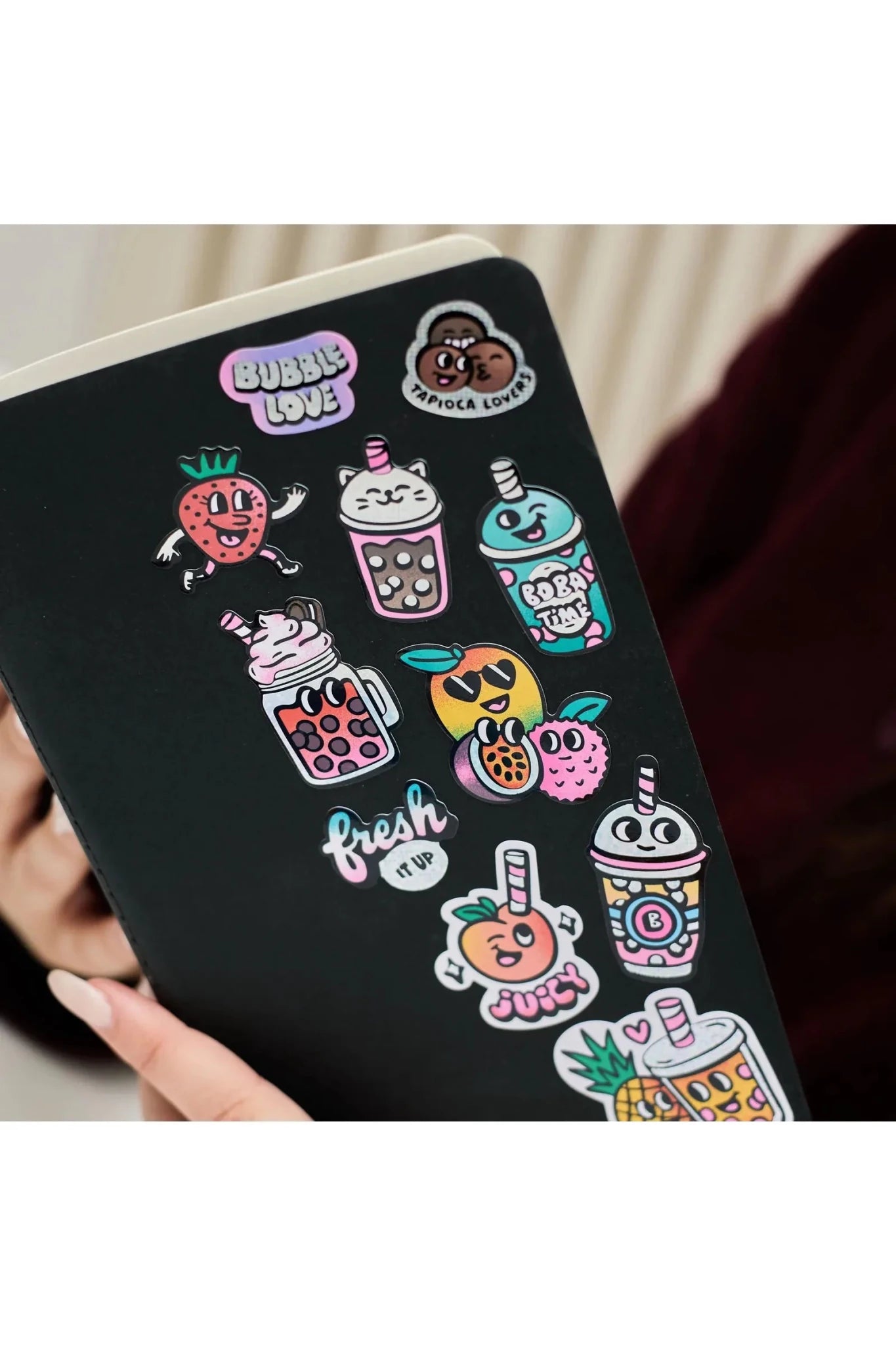 STICKERS - BIG - BUBBLE TEA van OMY | Kids Conceptstore Le Fanfare
