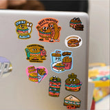 STICKERS - BIG - BURGER van OMY | Kids Conceptstore Le Fanfare