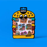 STICKERS - BIG - BURGER van OMY | Kids Conceptstore Le Fanfare