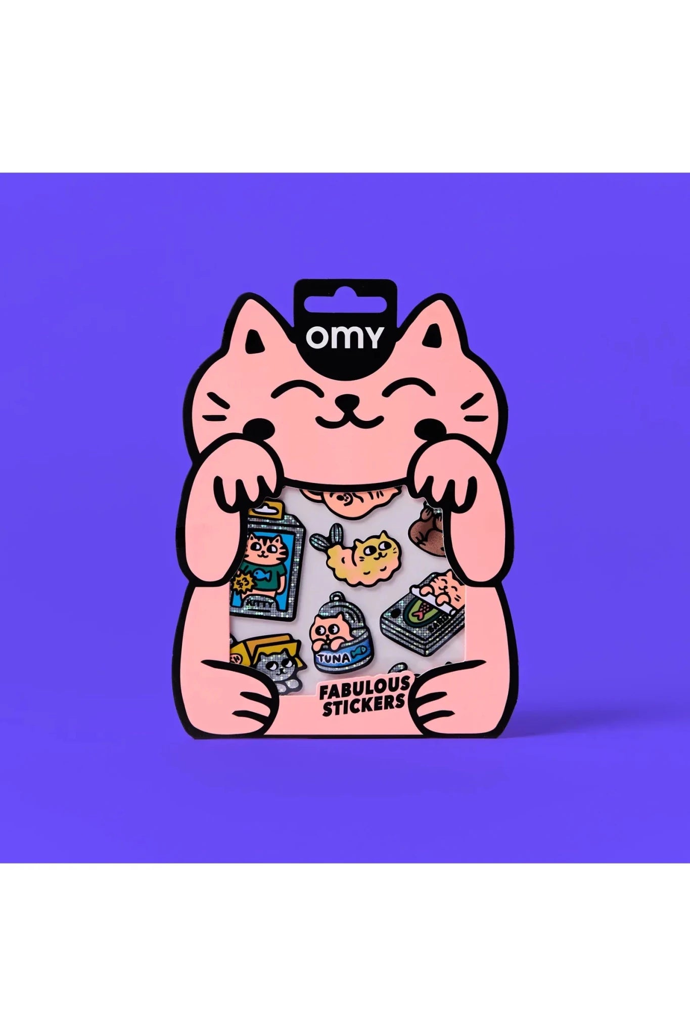 STICKERS - BIG - KITTY van OMY | Kids Conceptstore Le Fanfare